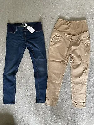 £8 • Buy Maternity Jeans And Trousers Bundle Size 12