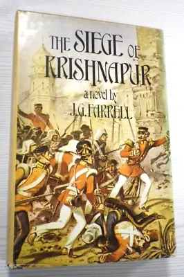 The Siege Of Krishnapur By J G Farrell Hardback Book • £3