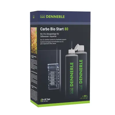 Dennerle Carbo Bio Start 80 CO2 Fertiliser System For Planted Aquarium Fish Tank • £29.99