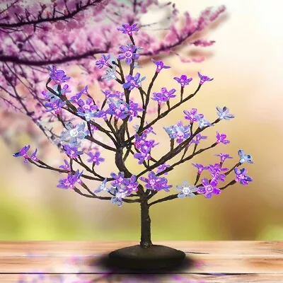 24  Cherry Blossom Tree Multi Color Motion Changing LED Lighting W/ RGBWW Remote • $149.99