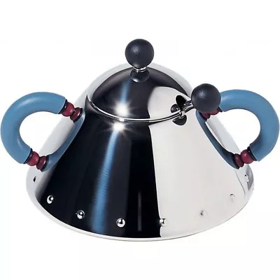 Alessi Sugar Bowl Blue 9097 By Michael Graves • $93.44