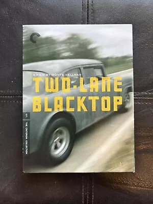 Two-Lane Blacktop (DVD 2007 2-Disc Set) The Criterion Collection • $25