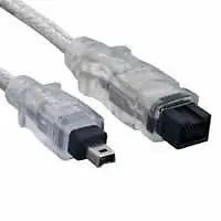 £3.39 • Buy 1.8 Metres Firewire 9 To 4 Pin Cable 1.8m IEEE1394 DV Out To PC Lead