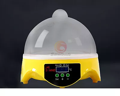 1PC 7 Egg Mini Automatic Digital  Micro Incubator Home Chicken Duck Bird Hatch • $76.62