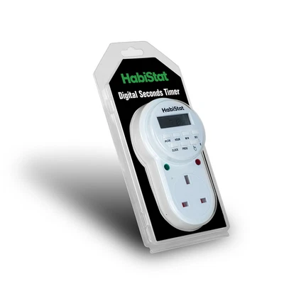 £20.48 • Buy HABISTAT DIGITAL SECONDS TIMER Perfect For Reptile Vivarium Misters & Foggers
