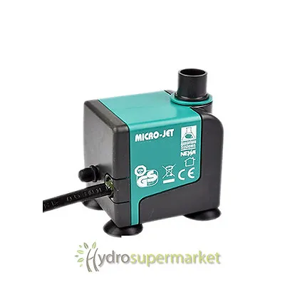 £18.95 • Buy Newa Micro Jet 450 Oxy Water Pump ( Mc 450 Oxy ) Hydroponics N-f-t Air Inlet