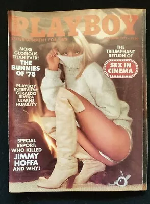 Playboy - November 1978 Back Issue - Monique St. Pierre - Cover: Monique St. Pie • $6