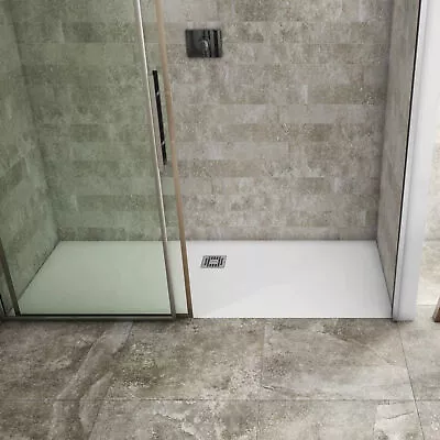 RAK Feeling Bath Replacement Rectangular Shower Tray 1700mm X 700mm Greige • £531.95