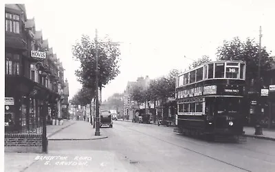 £2.49 • Buy London Croydon No1138 Tram Black And White Photo  Purley South Brighton Road