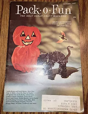 Pack-O-Fun Magazine - October 1969 - Halloween - B7 • $7.50