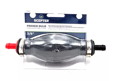 Scepter Marine Primer Bulb 3/8  10541 High Flow Capacity Quick Efficient Priming • $19.99