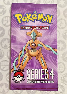 Pokemon 2006 POP SERIES 4 Booster Pack SEALED 2 Card Promo Deoxys Art TCG RARE • $83.50