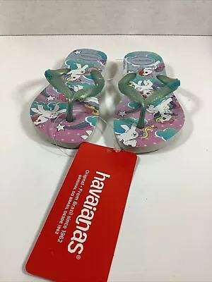 Havaianas Kids Size 9 C “My Little Pony” Thongs Flip Flops Sandals • $15