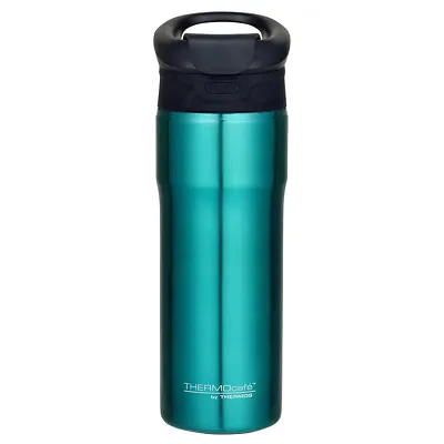 Genuine! THERMOS THERMOcafe™ 450 Ml S/S Vacuum Insulated Tumbler Travel Mug Teal • $25.95