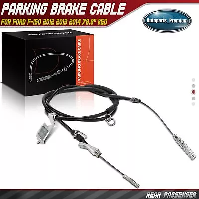 Rear Right RH Side Parking Brake Cable For Ford F150 2012 2013 2014 W/ Bracket • $25.99