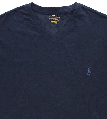 $39.99 • Buy Polo Ralph Lauren Men's T-Shirt Big & Tall Classic Fit V-Neck 100% Cotton SS
