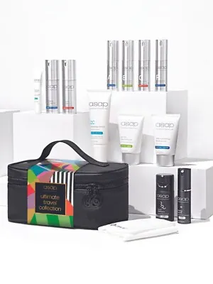 ASAP Ultimate Travel Collection Cleanser Scrub Super A B C Radiance Eye Night CC • $289.99