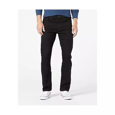 DENIZEN From Levi's Men's 232 Slim Straight Fit Jeans - Black Denim 30x32 • $13.99