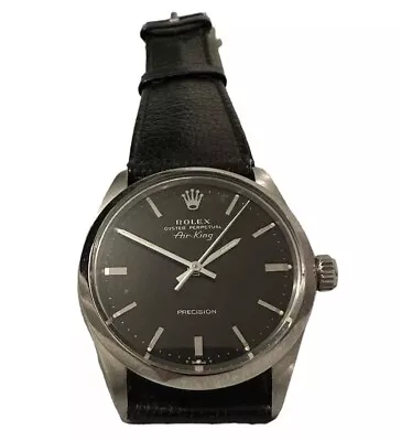 Rolex Oyster Perpetual Air-King Precision 5500- Black Dial • £2250