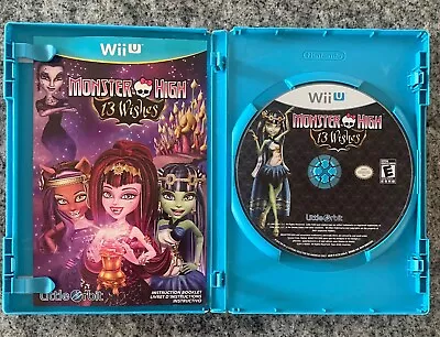 Monster High: 13 Wishes - Nintendo Wii U • $13