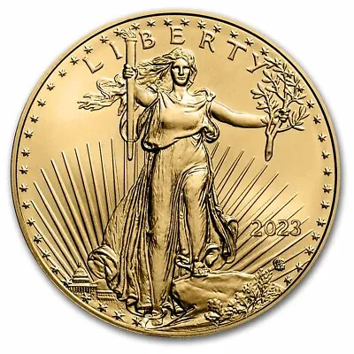 2023 1/10 Oz American Gold Eagle Coin BU • $338.82