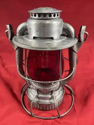 New York Susquehanna & Western RY Lantern With Red Globe • $193.01