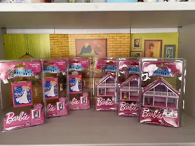 Worlds Smallest Barbie Case + Dreamhouse Full Set • $120