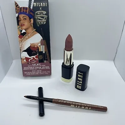 Milani X Salt N’ Pepa Lip Kit Matte Lipstick +lip Liner (27 Shoop)•0.13 Oz • $12.99