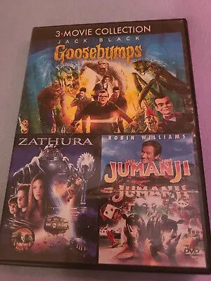 Goosebumps Zathura. Jumanji 3 Movie Collection - DVD - • $6.95