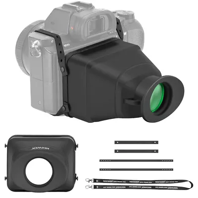 GGSFOTO S8 3X Optical Viewfinder Camera Viewfinder Fit For 3-3.2  LCD Camera • £18.59