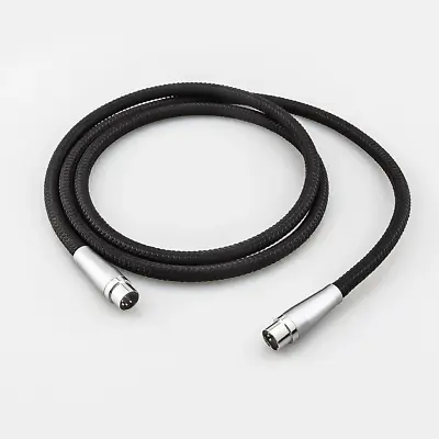 1M Pure Solid Silver Pure Copper 'NAIM 5 Pin DIN To DIN' Cable For NAIM Quad • £129.60
