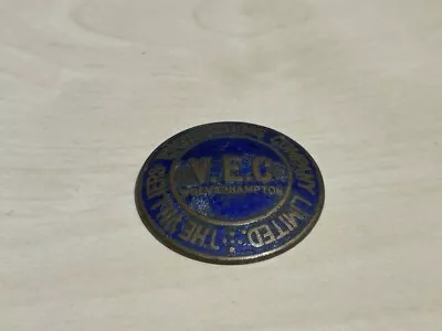 £12.99 • Buy Vintage Villiers Engineering Company Wolverhampton Enamel Badge 1.5  Diameter