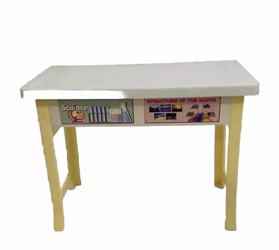 Vintage 1997 Mattel Barbie Classroom Science - Replacement Teacher Desk Only • $9.73