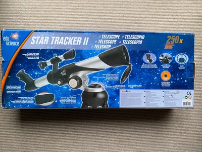 £14.99 • Buy Edu Science - STAR TRACKER - 250 Telescope - Comes With Box - Great CONDITION
