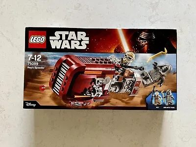LEGO Star Wars 75099 Rey's Speeder Disney Episode 7 Force Awakens Landspeeder • $59