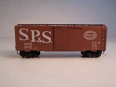 N Scale Micro-Trains Line 40' Spokane Portland & Seattle Box Car #12218 • $9.99