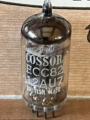 Rare 1963 BVA Mullard Cossor 12AU7 ECC82 Halo Getter Blackburn Gf1-B3K3 Tube • $41.95