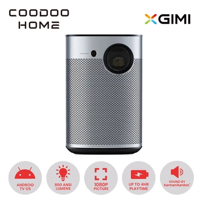 $1199 • Buy XGIMI Halo True 1080p Full HD 800 ANSI Lumen Smart Portable Projector True 3D