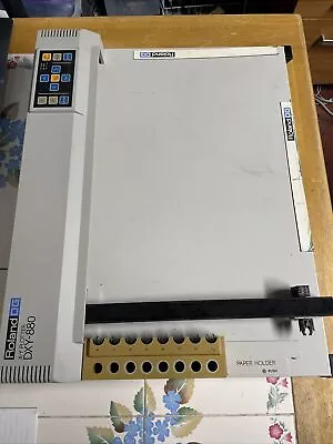 Vintage Roland DG DXY-880 X-Y Pen Plotter (Unit Only) • $299.99