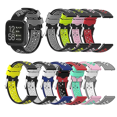 $8.65 • Buy Silicone Replacement Watch Band Strap For Fitbit Versa 2/Versa Lite/Versa/Blaze