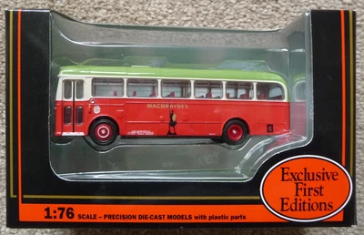 £10.95 • Buy EFE Gilbow 24302 AEC Reliance BET Style Bus Macbraynes MIB 1:76