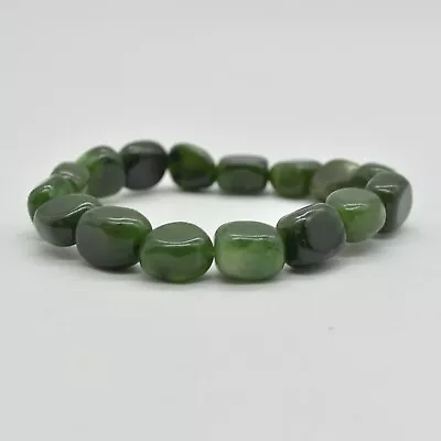 Pebble Nugget Gemstone Crystal Bracelet Sample Strand - 7mm - 10mm - 49 Options • £8.99