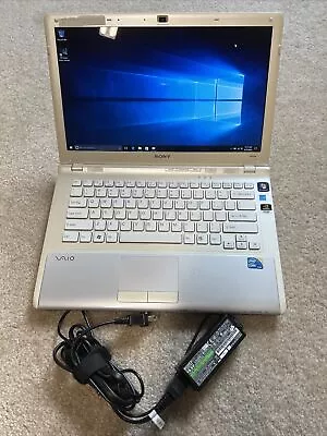 Sony Vaio VPCCW PCG-61411L Intel I3 M330 2.13GHz 4GB RAM 120 SSD Win 10 Pro • $150