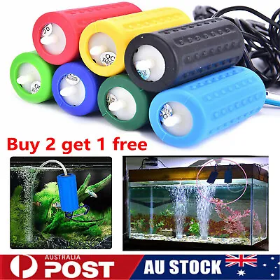 Aquarium Oxygen Air Pump Fish Tank USB Power Silent Mini Air Compressor Aerator • $16.99