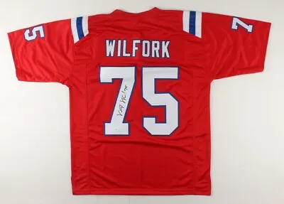 Vince Wilfork Signed New England Patriots Jersey (JSA COA) 5xPro Bowl Nose Tackl • $249.95