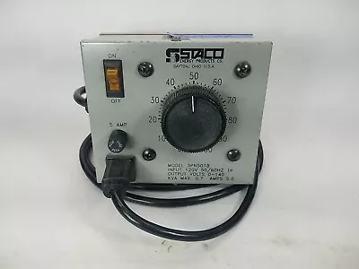 Staco 3PN501B ~ Variable Transformer ~ Input: 120 Output: 0-140V 5 Amps ~ USA • $149.99