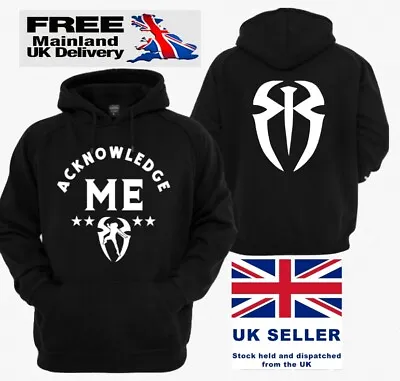 Unofficial Roman Reigns Acknowledge Me Adult Hoodie • £23