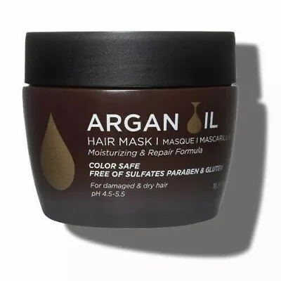 Luseta Argan Oil Hair Masque 16.9Oz For Damaged & Dry Hair Color Safe Repair NEW • $17.99