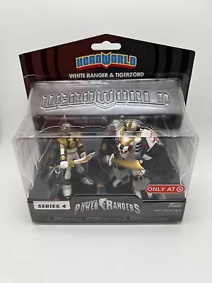 Funko HeroWorld Power Rangers White Ranger & Tigerzord • $18