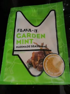 8 X GARDEN MINT FLAVA IT MARINADE FOR LAMB 10 MINS MARINADE 35G FREE UK POSTAGE • £14.99